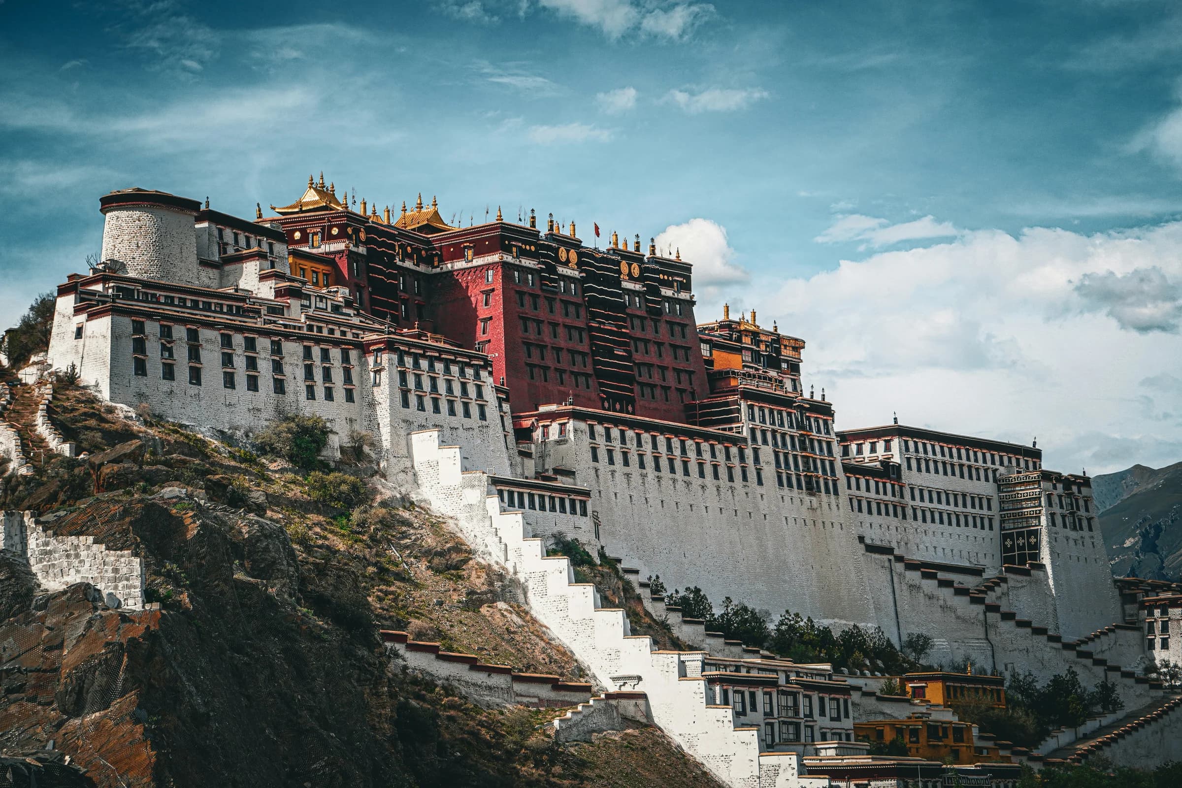 Potala Palace in Lhasa, Tibet